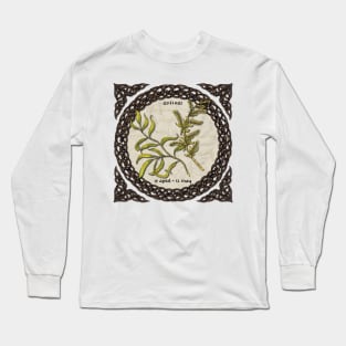 Celtic Tree Calendar - Willow Long Sleeve T-Shirt